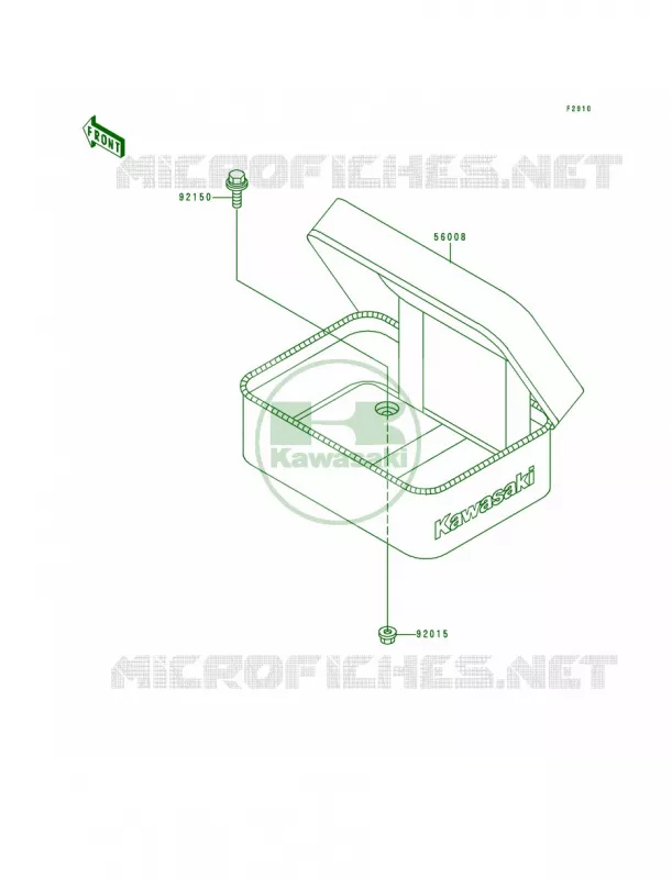 Accessory Kawasaki MOTOS 200 1994 KDX200  KDX200-E6