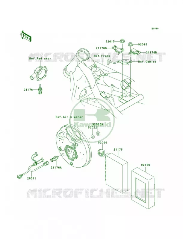 Fuel Injection Kawasaki MOTOS 1500 2004 Vulcan 1500 Nomad Fi  VN1500-L5