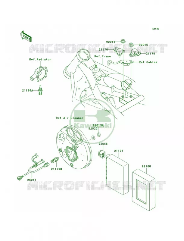 Fuel Injection Kawasaki MOTOS 1500 2001 Vulcan 1500 Nomad Fi  VN1500-L2
