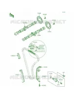 CamshaftsTensioner pour Kawasaki Voyager XII