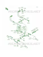 Mufflers pour Kawasaki Voyager XII