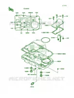 Breather BodyOil Pan pour Kawasaki Voyager XII