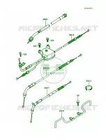 Cable pour Kawasaki Voyager XII