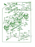 Carburetor pour Kawasaki Voyager XII