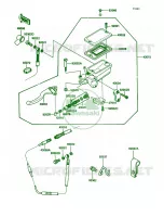 Clutch Master Cylinder pour Kawasaki Voyager XII
