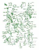 Cowling Lowers pour Kawasaki Voyager XII