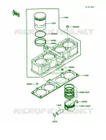CylinderPiston pour Kawasaki Voyager XII