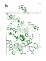 Drive ShaftFinal Gear pour Kawasaki Voyager XII