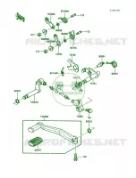 Gear Change Mechanism pour Kawasaki Voyager XII