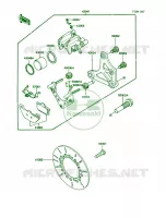 Rear Brake pour Kawasaki Voyager XII