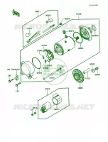 Starter Motor pour Kawasaki Voyager XII