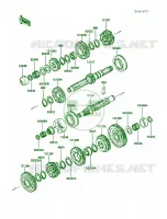 Transmission pour Kawasaki Voyager XII