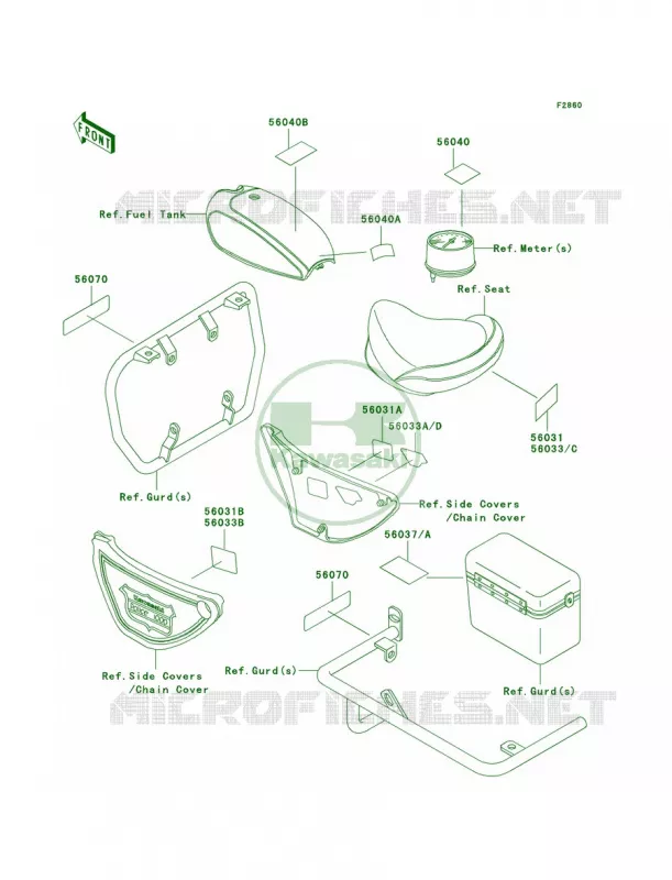 Labels Kawasaki MOTOS 1000 2005 Police 1000  KZ1000-P24