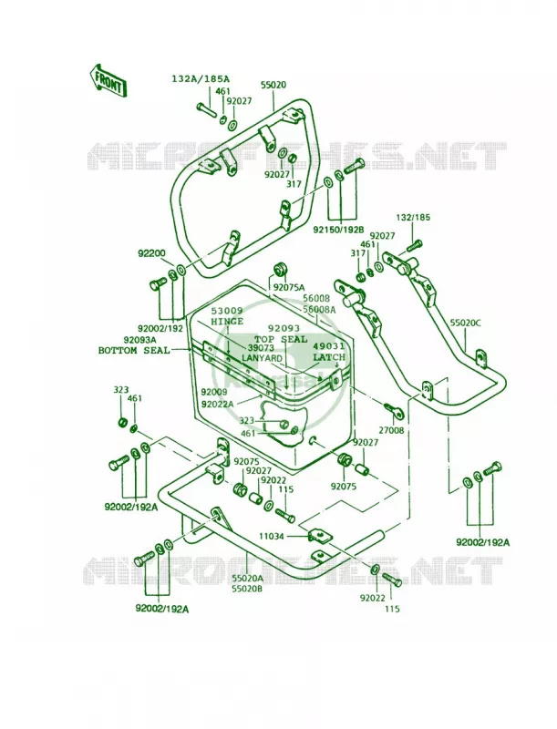 Guards Kawasaki MOTOS 1000 1994 Police 1000  KZ1000-P13