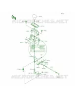 Control pour Kawasaki Brute Force 750 4x4i EPS CAMO