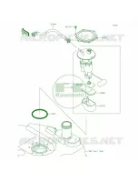 Fuel Pump pour Kawasaki Brute Force 750 4x4i EPS CAMO