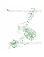 Gear Change Mechanism pour Kawasaki Brute Force 750 4x4i EPS CAMO
