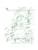 Handlebar pour Kawasaki Brute Force 750 4x4i EPS CAMO