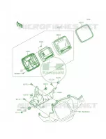 Meters pour Kawasaki Brute Force 750 4x4i EPS CAMO