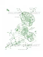 Oil PumpOil Filter pour Kawasaki Brute Force 750 4x4i EPS CAMO