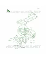 Rear Fenders pour Kawasaki Brute Force 750 4x4i EPS CAMO