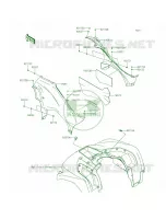 Side Covers pour Kawasaki Brute Force 750 4x4i EPS CAMO