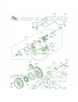 Starter Motor pour Kawasaki Brute Force 750 4x4i EPS CAMO