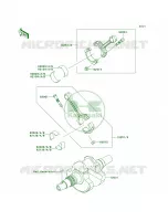 Crankshaft pour Kawasaki Brute Force 750 4x4i EPS