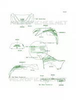 DecalsGreenJEFUS pour Kawasaki Brute Force 750 4x4i EPS
