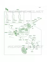 Drive Converter VF750DE082073 pour Kawasaki Brute Force 750 4x4i EPS
