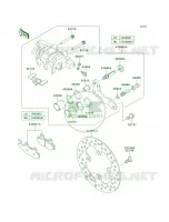 Front Brake pour Kawasaki Brute Force 750 4x4i EPS