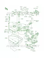 Fuel Tank pour Kawasaki Brute Force 750 4x4i EPS