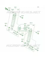Shock Absorbers pour Kawasaki Brute Force 750 4x4i EPS