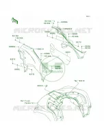 Side Covers pour Kawasaki Brute Force 750 4x4i EPS