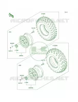 WheelsTires pour Kawasaki Brute Force 750 4x4i EPS