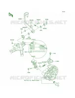 Brake Pedal pour Kawasaki Brute Force 750 4x4i