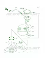 Fuel PumpLDFLEF pour Kawasaki Brute Force 750 4x4i