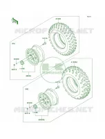 WheelsTires pour Kawasaki Brute Force 750 4x4i