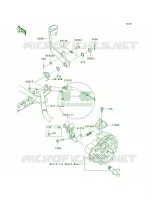 Brake Pedal pour Kawasaki Brute Force 750 4x4i