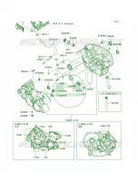 Crankcase pour Kawasaki Brute Force 750 4x4i