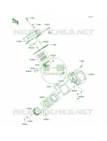 CylinderPistons pour Kawasaki Brute Force 750 4x4i