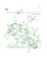 Engine Mount pour Kawasaki Brute Force 750 4x4i
