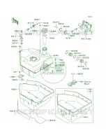 Fuel Tank pour Kawasaki Brute Force 750 4x4i