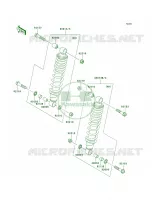 Shock Absorbers pour Kawasaki Brute Force 750 4x4i