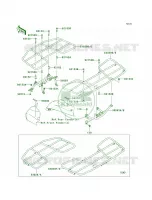 CarriersF6F F9F pour Kawasaki Brute Force 650 4x4i