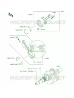 Crankshaft pour Kawasaki Brute Force 650 4x4i