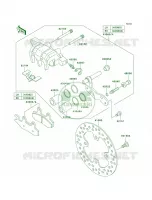 Front Brake pour Kawasaki Brute Force 650 4x4i