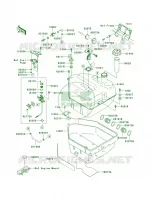 Fuel TankF6F pour Kawasaki Brute Force 650 4x4i