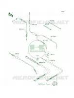 Cables pour Kawasaki Brute Force 650 4x4i Hardwoods Green HD