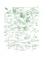 Carburetor pour Kawasaki Brute Force 650 4x4i Hardwoods Green HD